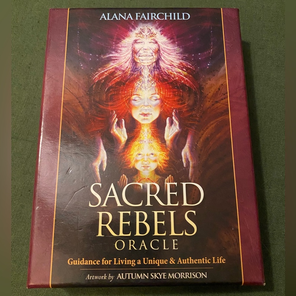 Sacred Rebels Oracle Deck with Guidebook by Alana Fairchild Tarot
